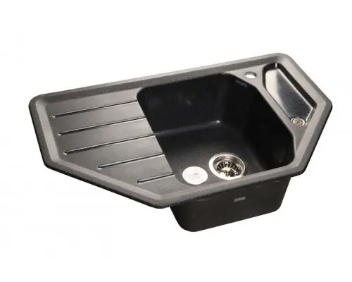 Мойка кухонная GranFest Corner GF-C800E черный